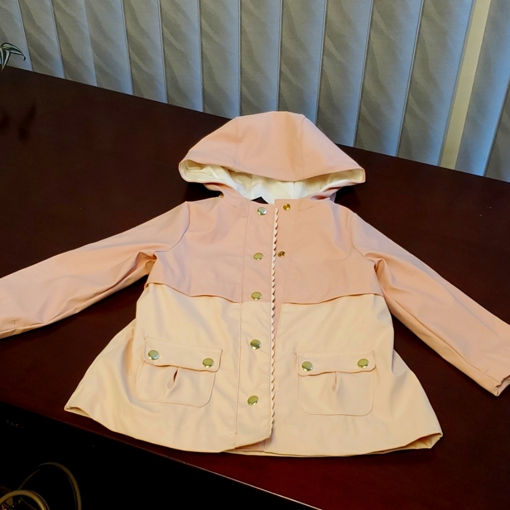 Toddler girl raincoat 24m